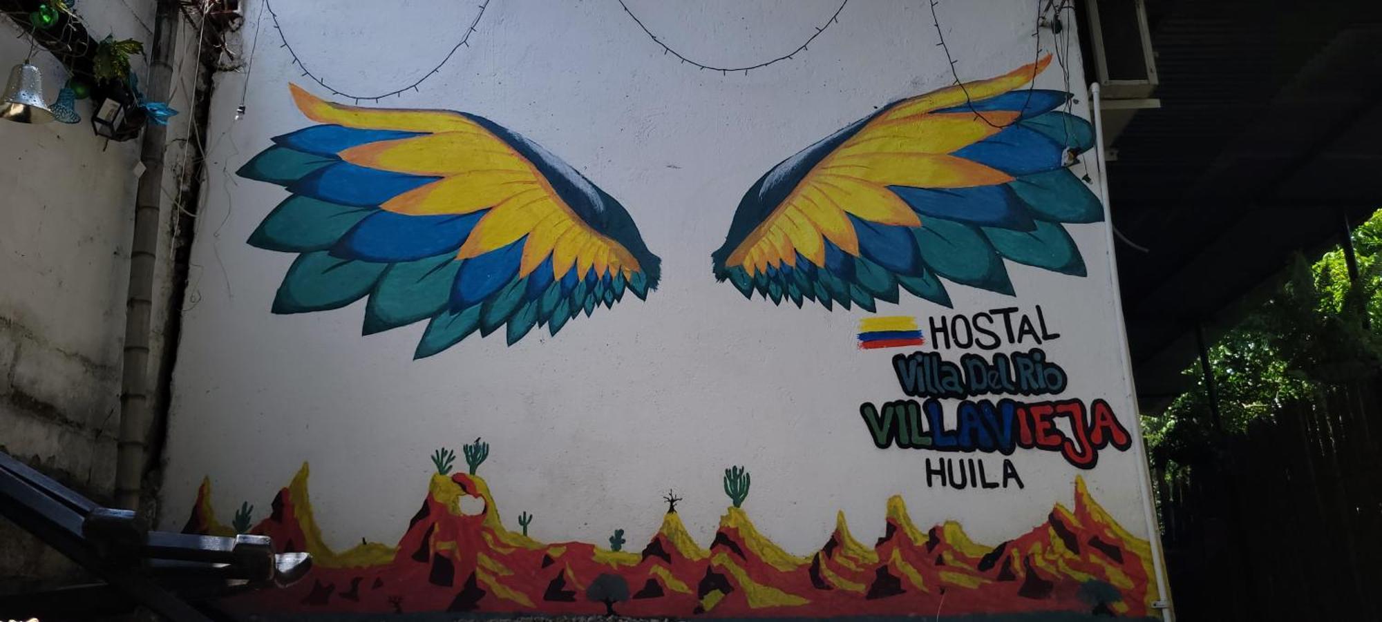 Hostal Villa Del Rio Las Brisas Villavieja Dış mekan fotoğraf